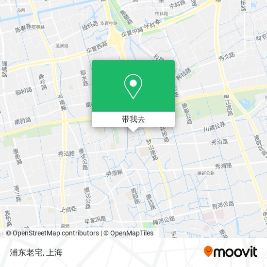 浦东老宅地图