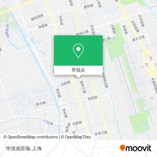 华清池浴场地图