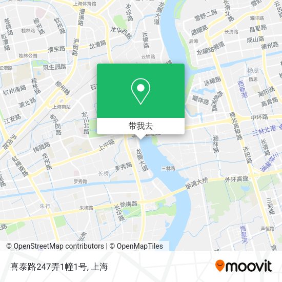 喜泰路247弄1幢1号地图