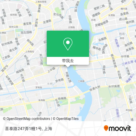 喜泰路247弄1幢1号地图