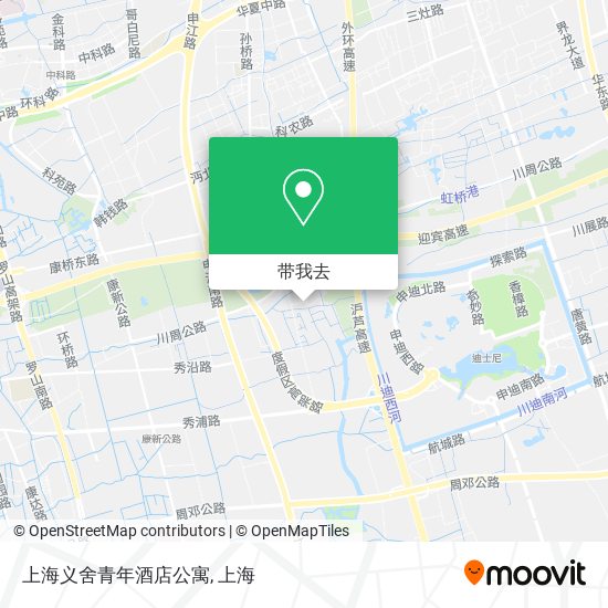 上海义舍青年酒店公寓地图