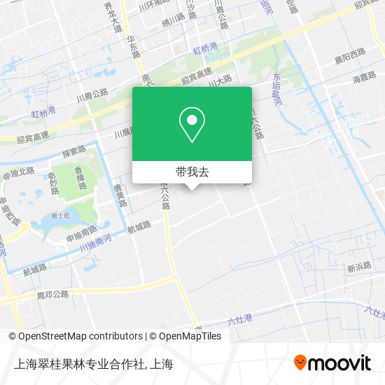 上海翠桂果林专业合作社地图