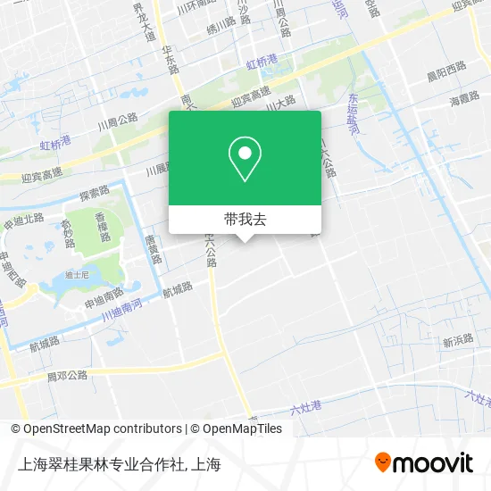 上海翠桂果林专业合作社地图