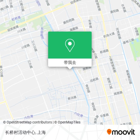 长桥村活动中心地图