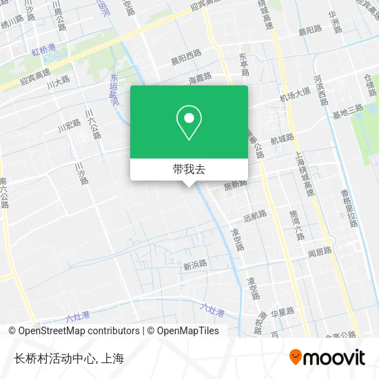 长桥村活动中心地图