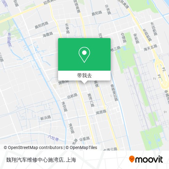 魏翔汽车维修中心施湾店地图