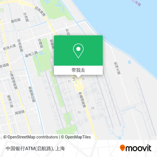 中国银行ATM(启航路)地图