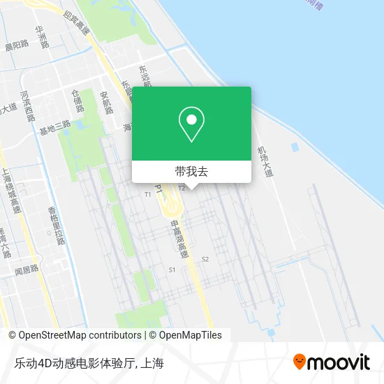 乐动4D动感电影体验厅地图
