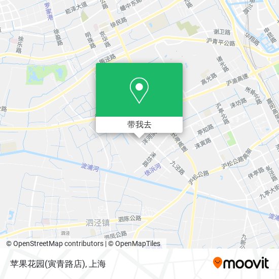 苹果花园(寅青路店)地图