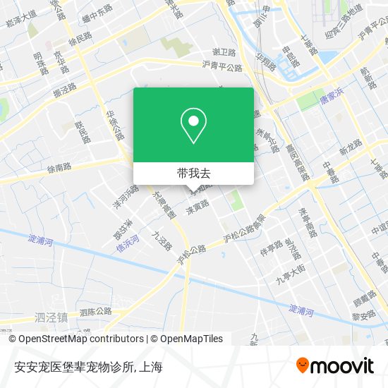 安安宠医堡辈宠物诊所地图