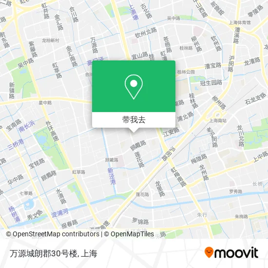 万源城朗郡30号楼地图