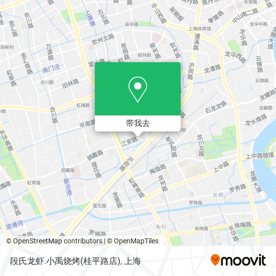 段氏龙虾.小禹烧烤(桂平路店)地图