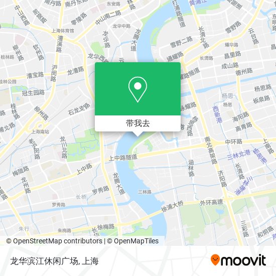 龙华滨江休闲广场地图