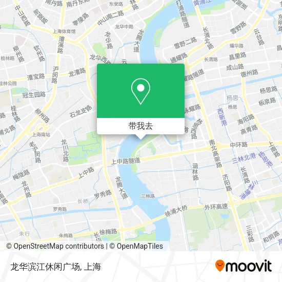 龙华滨江休闲广场地图