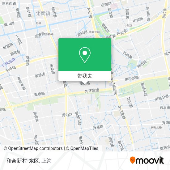 和合新村-东区地图
