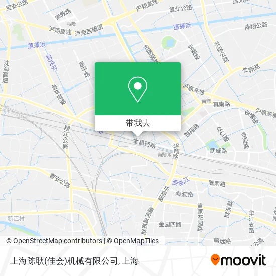 上海陈耿(佳会)机械有限公司地图