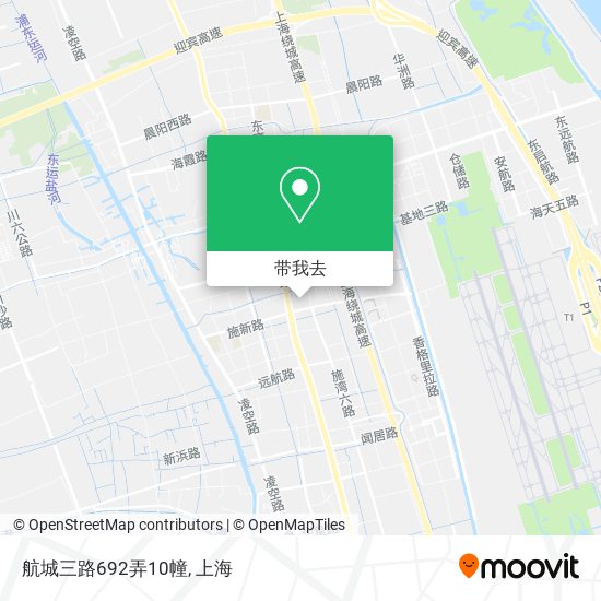 航城三路692弄10幢地图