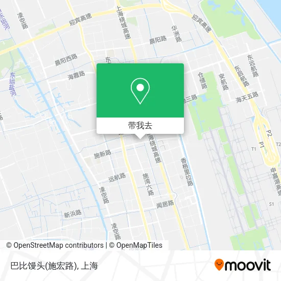 巴比馒头(施宏路)地图