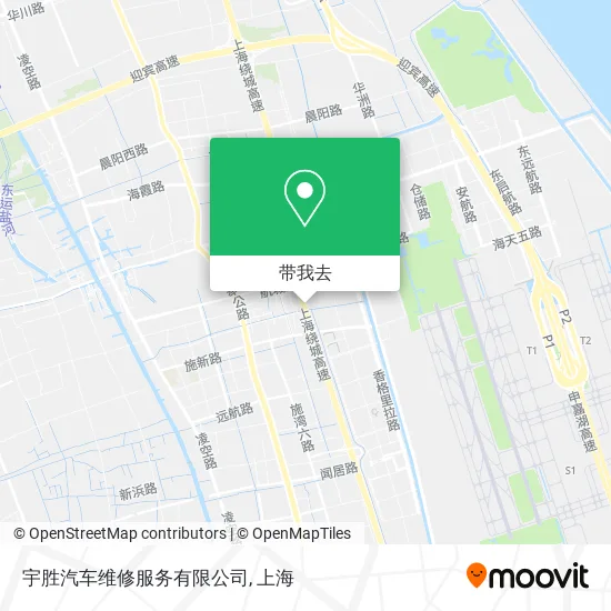 宇胜汽车维修服务有限公司地图