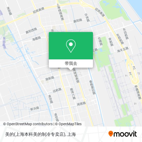 美的(上海本科美的制冷专卖店)地图