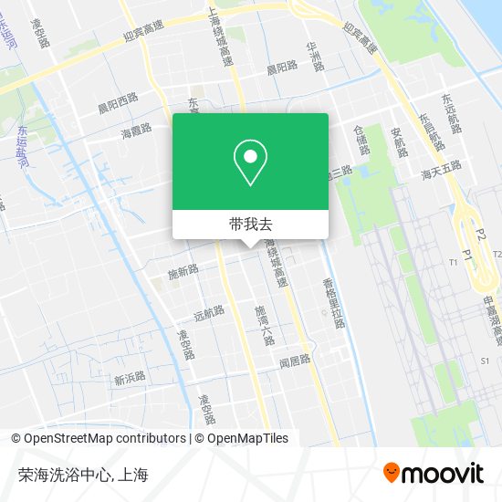 荣海洗浴中心地图