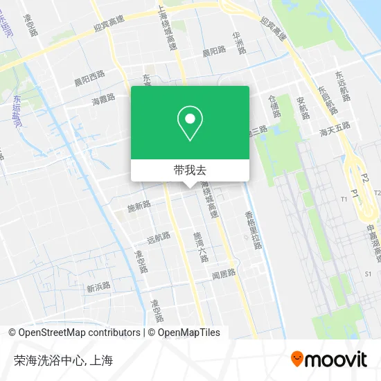 荣海洗浴中心地图