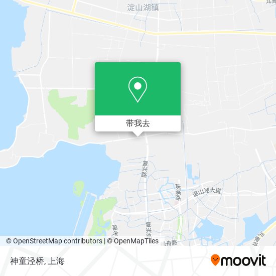 神童泾桥地图