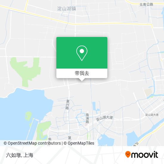 六如墩地图