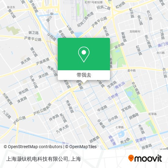 上海灏钛机电科技有限公司地图
