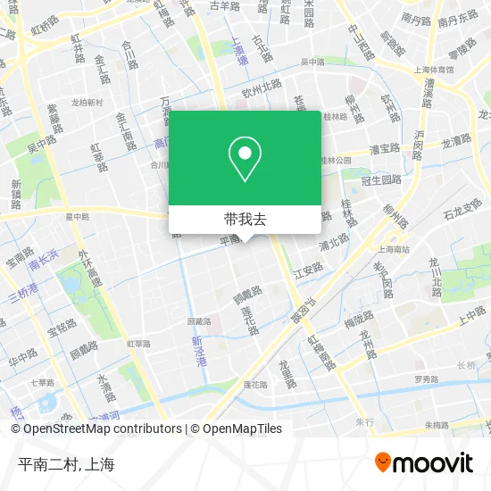 平南二村地图