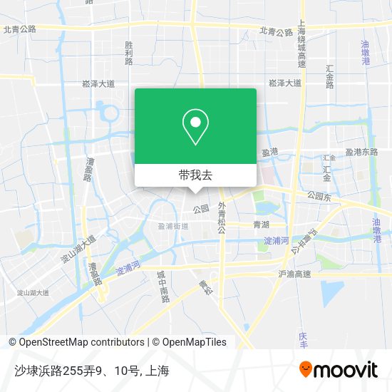 沙埭浜路255弄9、10号地图