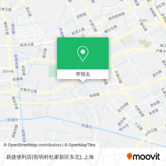 易捷便利店(前明村杜家新区东北)地图