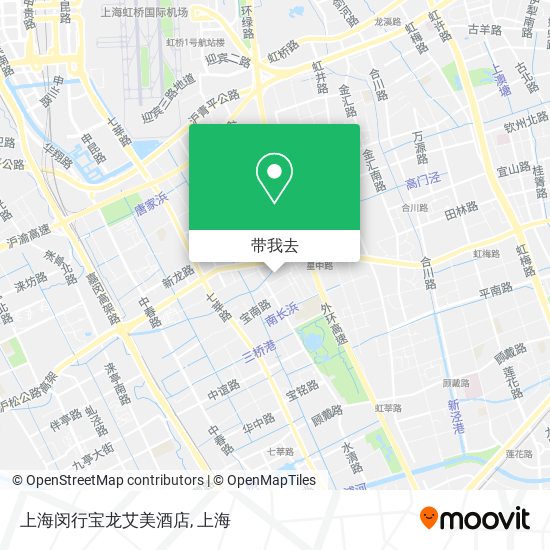 上海闵行宝龙艾美酒店地图