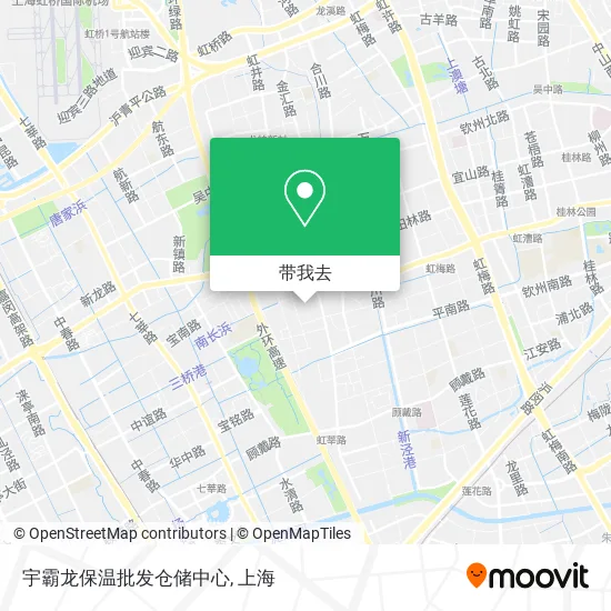 宇霸龙保温批发仓储中心地图