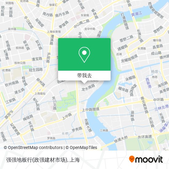 强强地板行(政强建材市场)地图