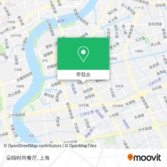 朵颐时尚餐厅地图