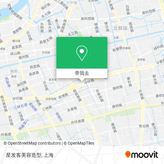 星发客美容造型地图