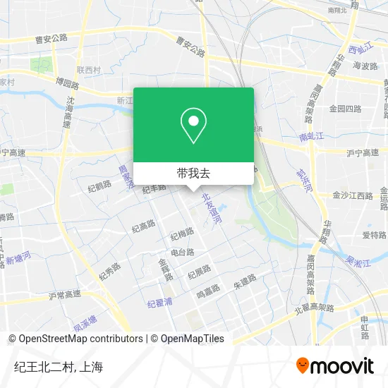 纪王北二村地图