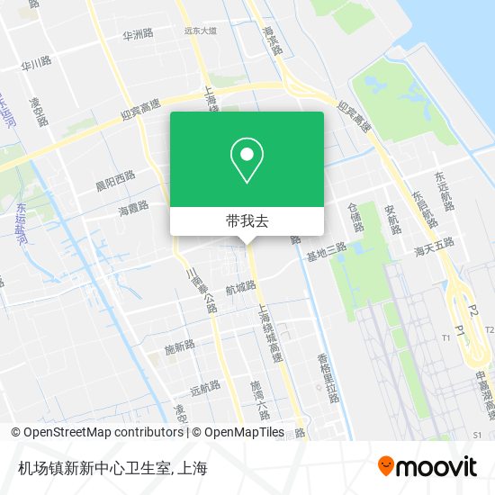机场镇新新中心卫生室地图