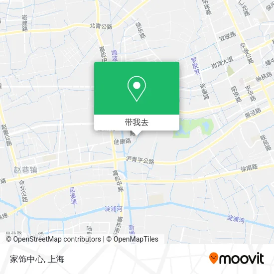 家饰中心地图