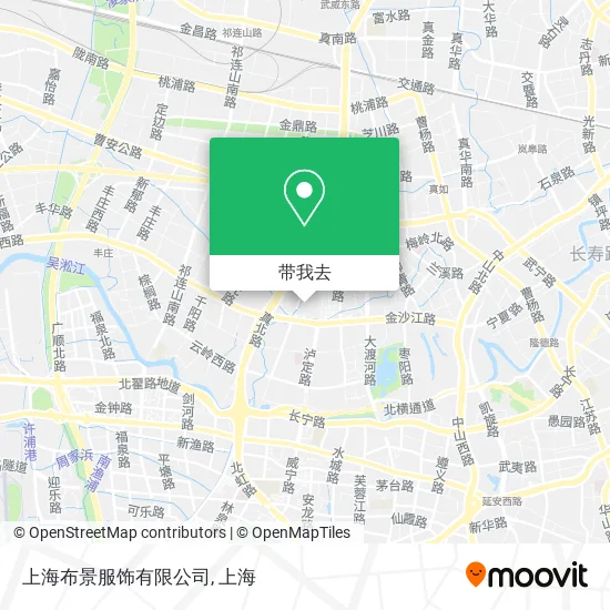 上海布景服饰有限公司地图