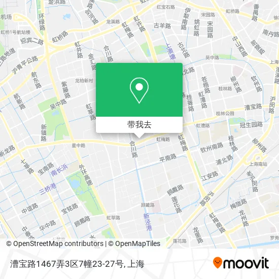 漕宝路1467弄3区7幢23-27号地图