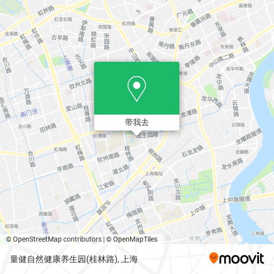 量健自然健康养生园(桂林路)地图