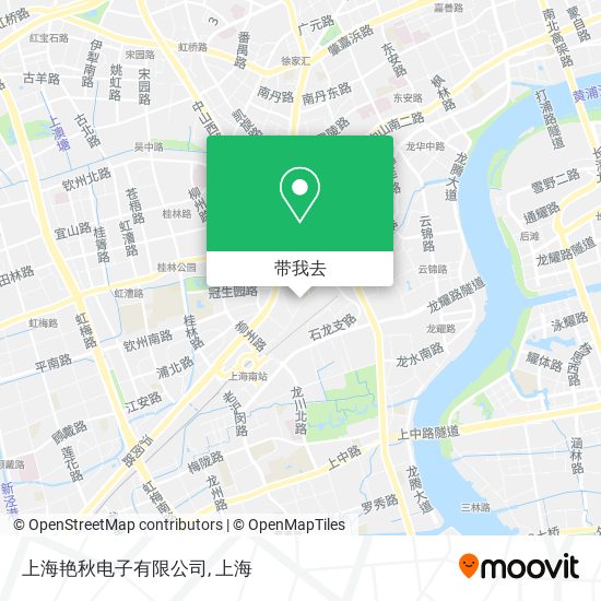 上海艳秋电子有限公司地图