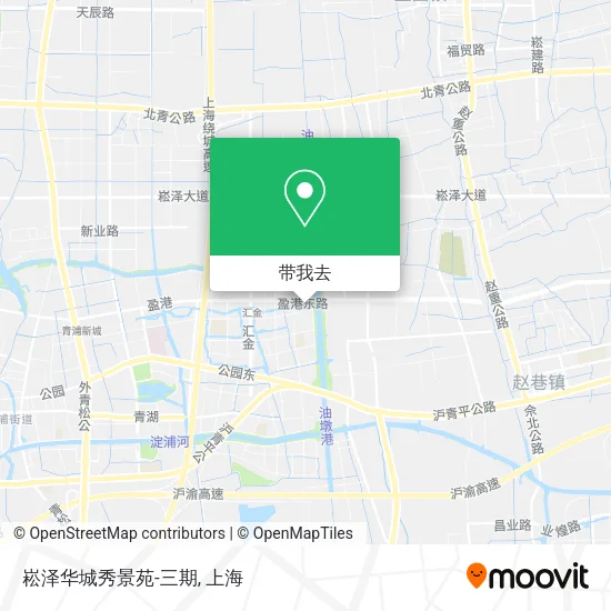 崧泽华城秀景苑-三期地图