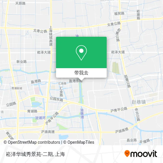 崧泽华城秀景苑-二期地图