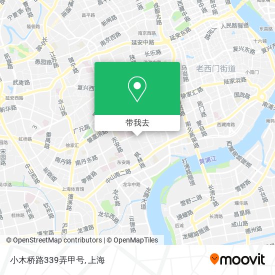小木桥路339弄甲号地图
