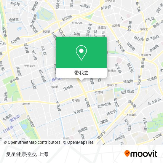 复星健康控股地图