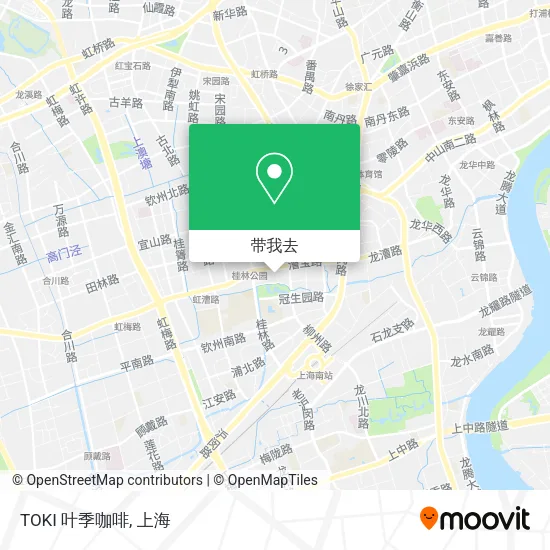 TOKI 叶季咖啡地图