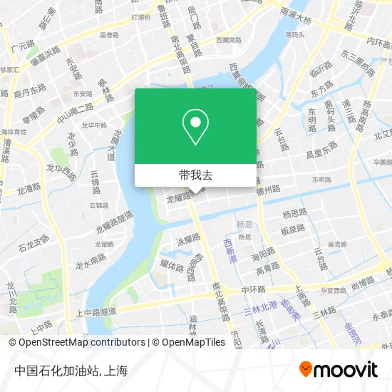 中国石化加油站地图